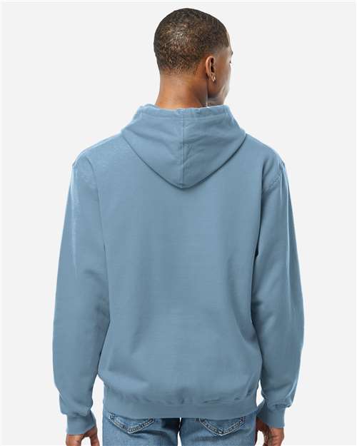 Unisex Fleece Hooded Sweatshirt - Light Slate