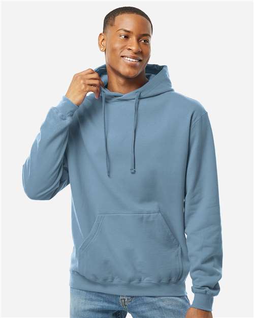 Unisex Fleece Hooded Sweatshirt - Light Slate