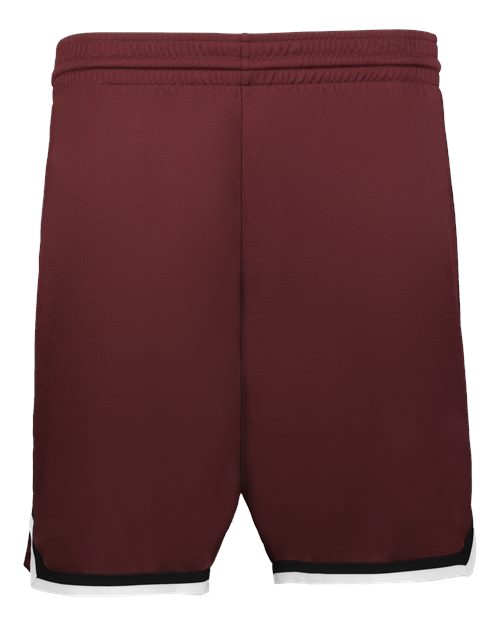 Maroon/ Black/ White