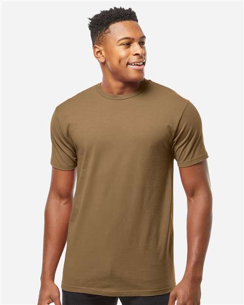 Unisex Heavyweight Jersey T-Shirt - Desert Brown
