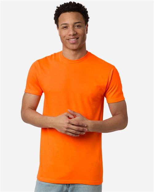 Unisex Heavyweight Jersey T-Shirt - Safety Orange