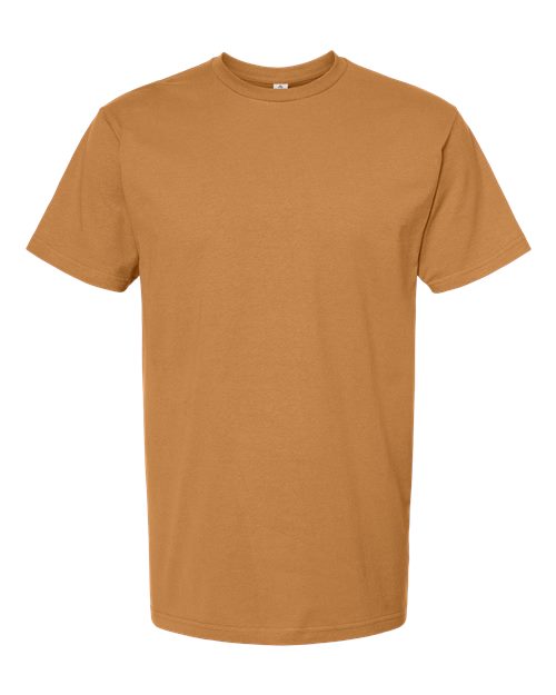 Unisex Heavyweight Jersey T-Shirt - Camel