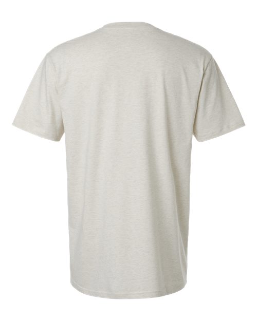 Unisex Fine Jersey Tee - Heather Oatmeal