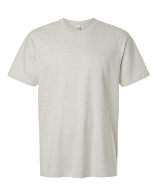 Unisex Fine Jersey Tee - Heather Oatmeal
