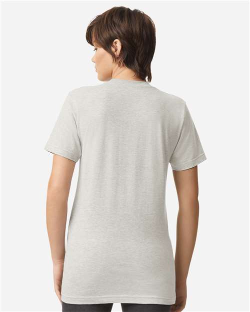 Unisex Fine Jersey Tee - Heather Oatmeal