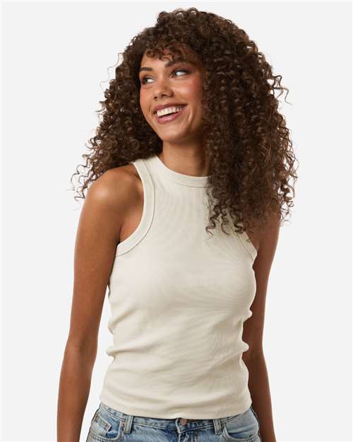 Women's Baby Rib Tank - Bone