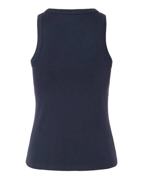 Women's Baby Rib Tank - Navy