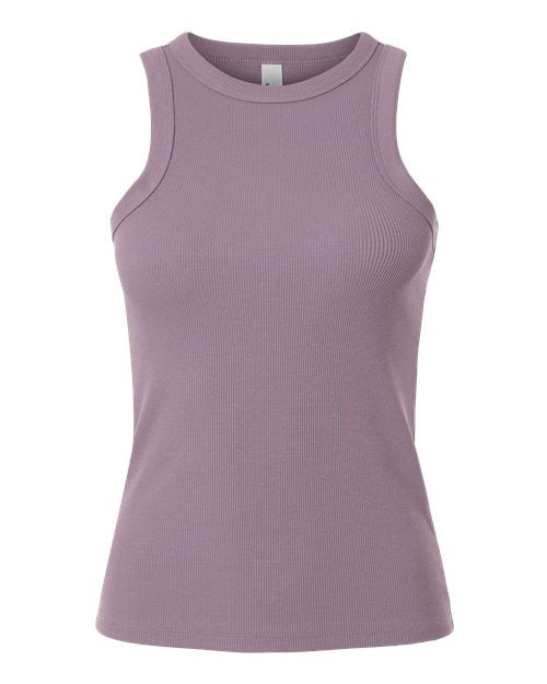 Women's Baby Rib Tank - Smokey Violet