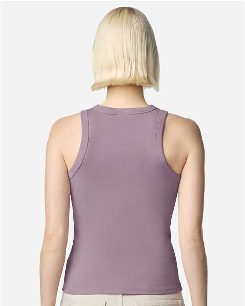 Women's Baby Rib Tank - Smokey Violet