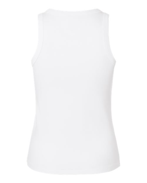 Women's Baby Rib Tank - White