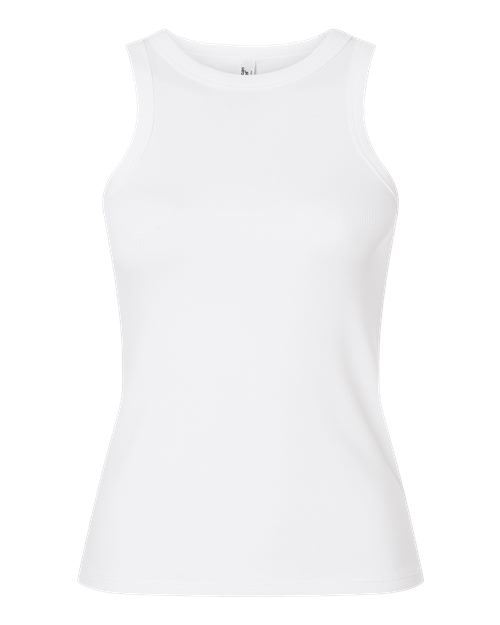 Women's Baby Rib Tank - White