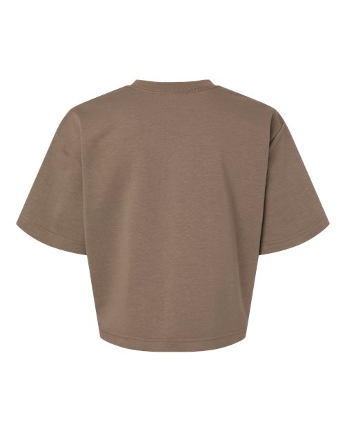 Women's French Terry Mid-Length Boxy Top - Savana