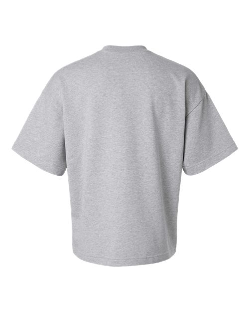 Unisex French Terry Ex Crew Top - Heather Grey