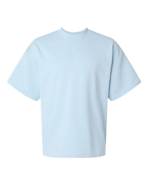 Unisex French Terry Ex Crew Top - Powder Blue