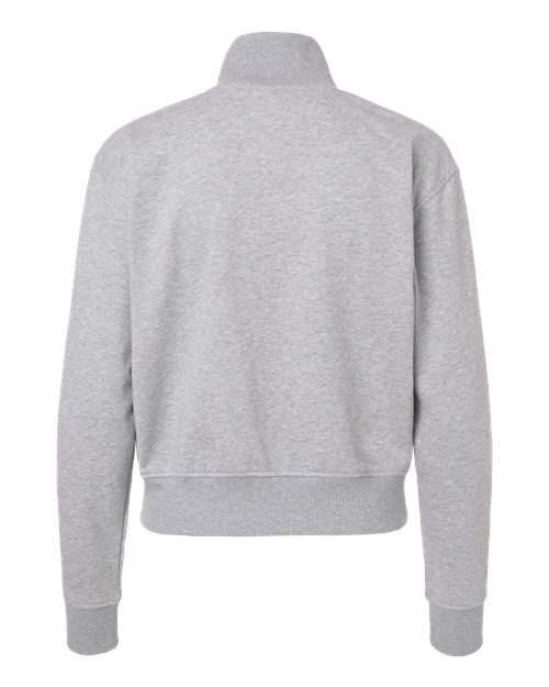 Women's French Terry Full-Zip Jacket - Heather Grey