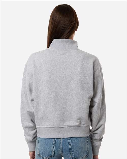 Women's French Terry Full-Zip Jacket - Heather Grey