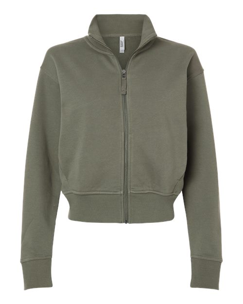 Women's French Terry Full-Zip Jacket - Lieutenant