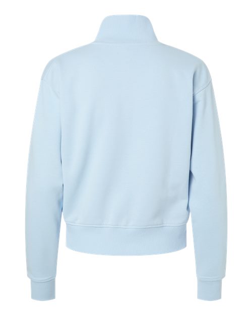Women's French Terry Full-Zip Jacket - Powder Blue