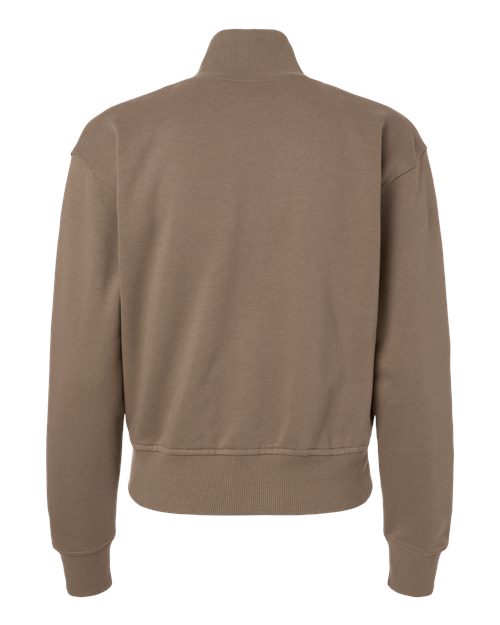 Women's French Terry Full-Zip Jacket - Savana