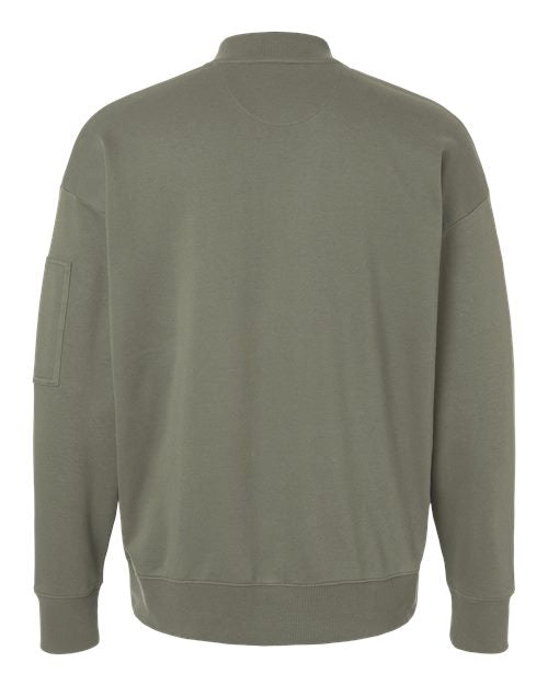 Unisex French Terry Bomber Jacket - Lieutenant