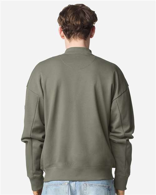 Unisex French Terry Bomber Jacket - Lieutenant