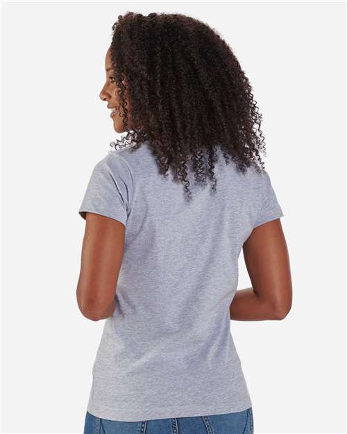 Women's V-Neck T-Shirt - Oxford Heather