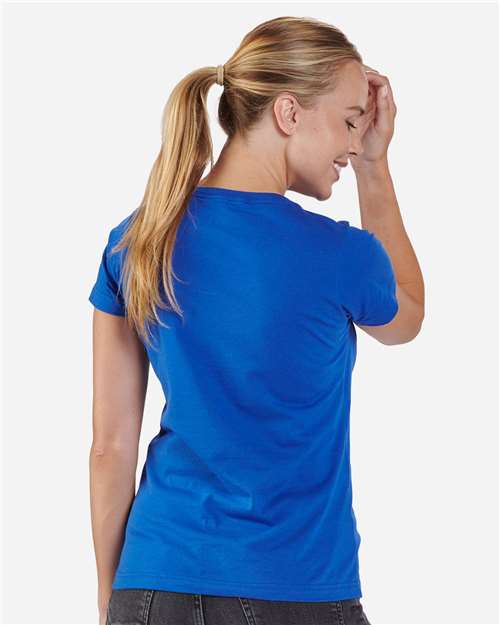 Women's V-Neck T-Shirt - Royal