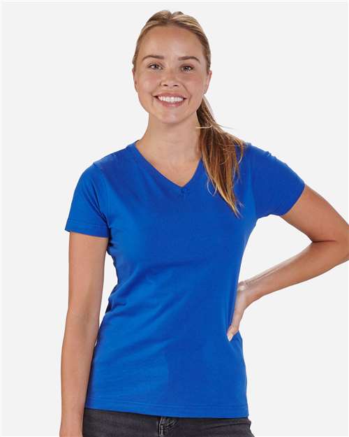 Women's V-Neck T-Shirt - Royal