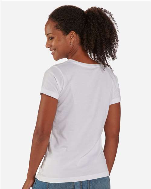 Women's V-Neck T-Shirt - White