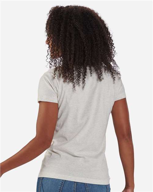 Women's V-Neck T-Shirt - Natural Heather