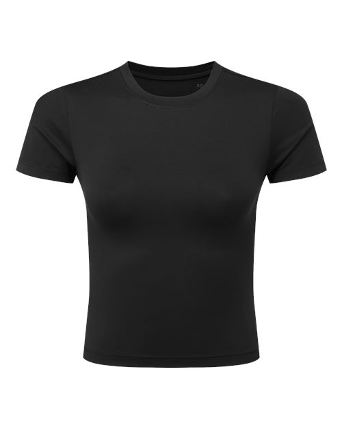 Women's Luxe Fitted Tee - Black