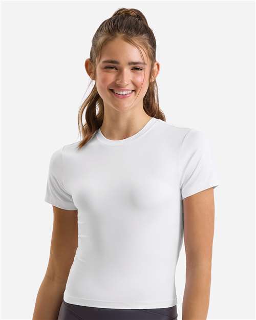 Women's Luxe Fitted Tee - White