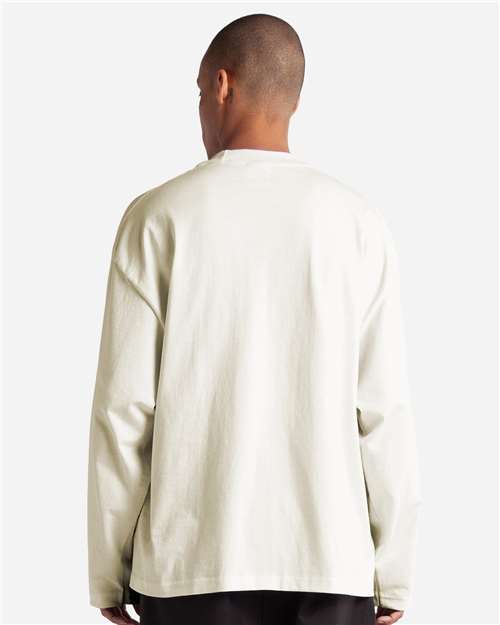 Unisex Max Heavyweight Oversized Long Sleeve T-Shirt - Off white