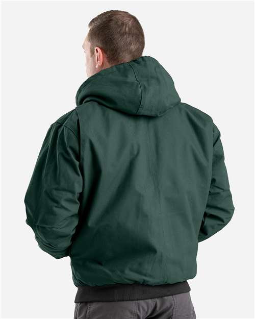 Men's Berne Heritage Hooded Jacket - Green