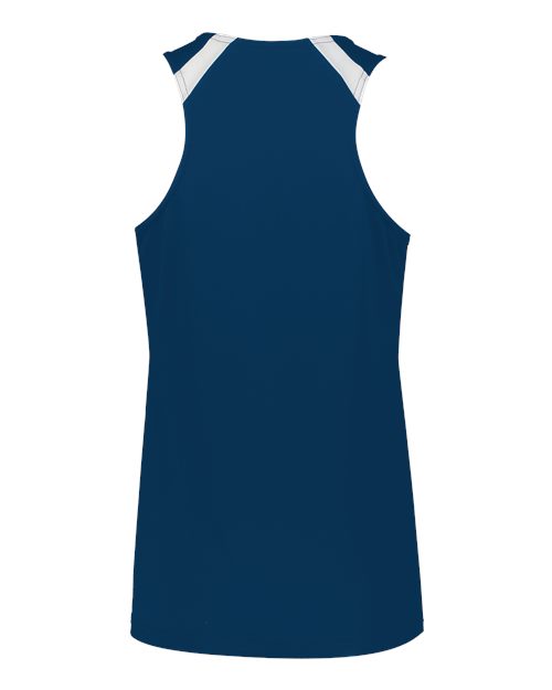 Women's Overspeed Track Jersey - Navy/ White