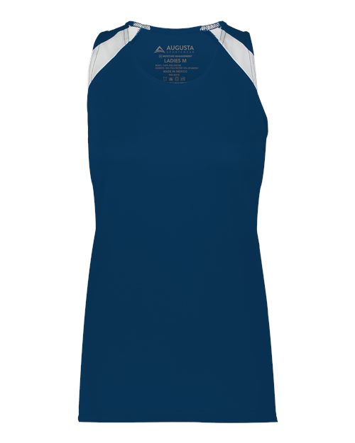 Women's Overspeed Track Jersey - Navy/ White