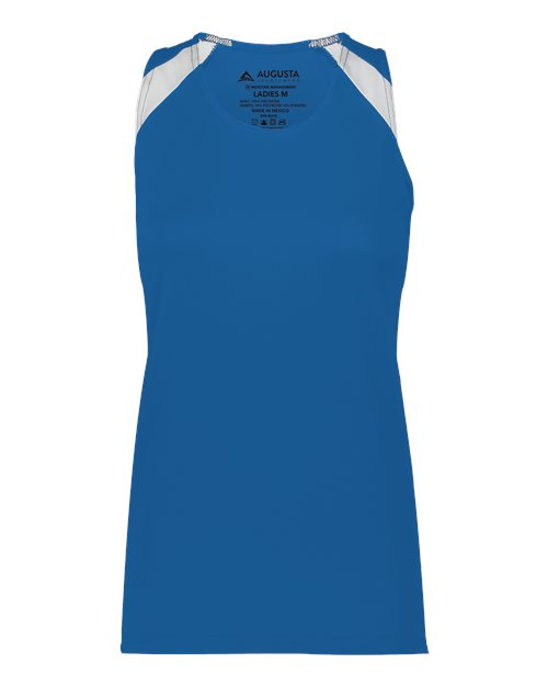 Women's Overspeed Track Jersey - Royal/ White