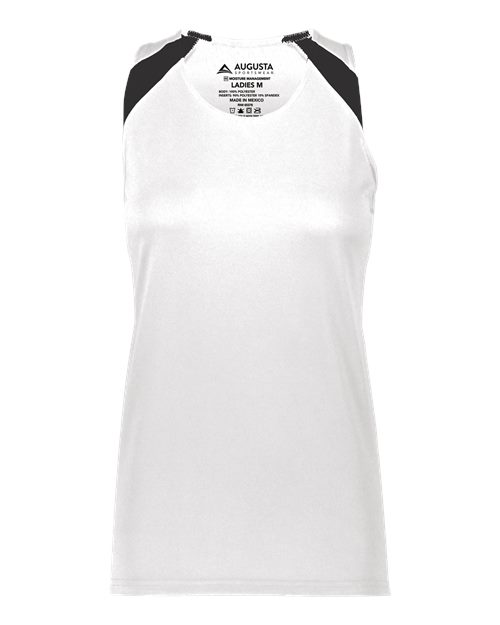 Women's Overspeed Track Jersey - White/ Black