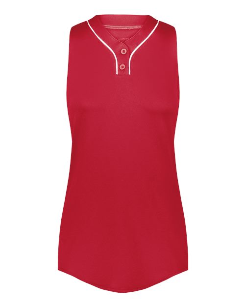 Women's Cutter Jersey - Scarlet/ White