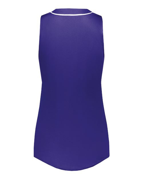 Girls' Cutter Jersey - Purple/ White