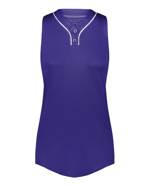 Girls' Cutter Jersey - Purple/ White