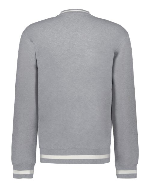 Unisex Heritage Prep Crewneck Sweatshirt - Athletic Heather/ Vanilla