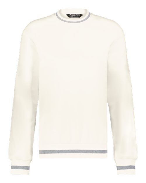 Unisex Heritage Prep Crewneck Sweatshirt - Vanilla/ Athletic Heather