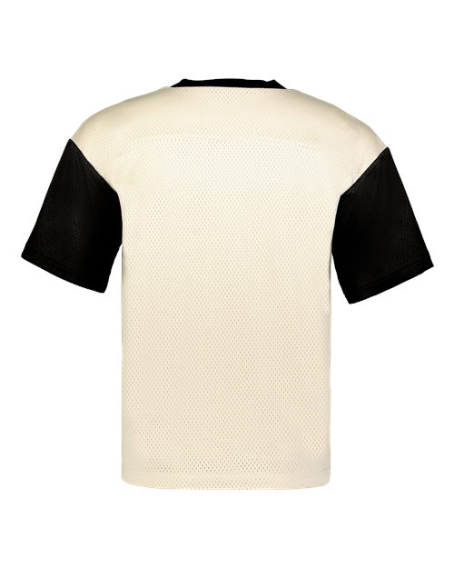 Unisex Prep Street Fan Jersey - Alabaster/ Black