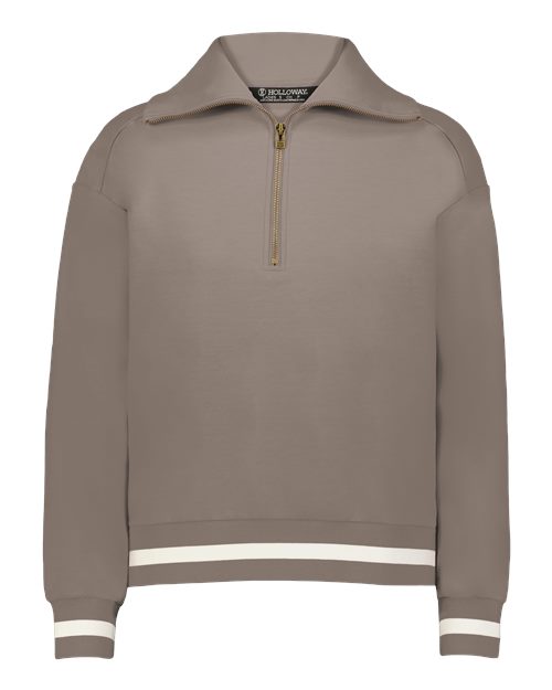 Women's Heritage Prep Quarter-Zip Pullover - Mink/ Vanilla