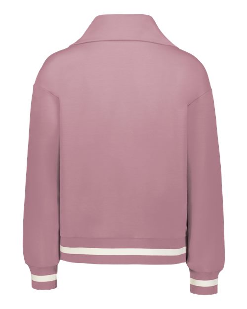 Women's Heritage Prep Quarter-Zip Pullover - Rosewood/ Vanilla