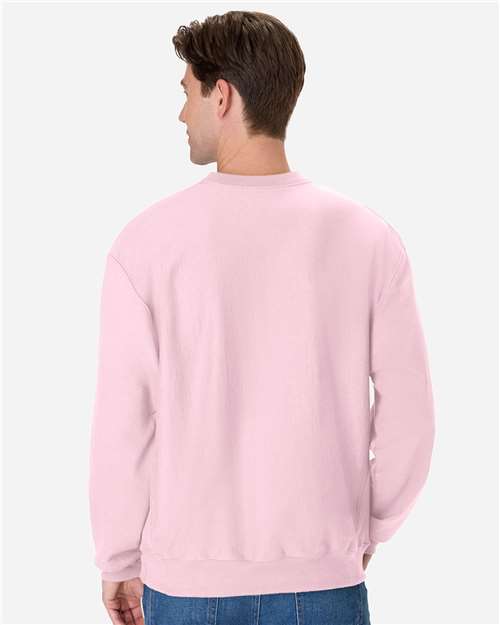 Unisex Beefy® Sweats Premium Heavyweight Crewneck Sweatshirt - Pale Pink
