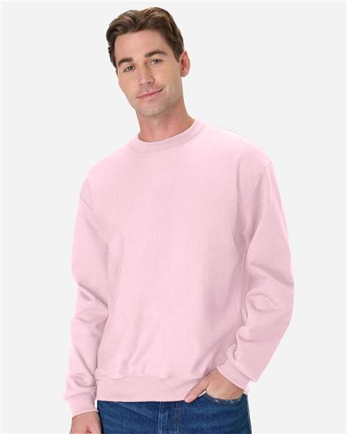 Unisex Beefy® Sweats Premium Heavyweight Crewneck Sweatshirt - Pale Pink