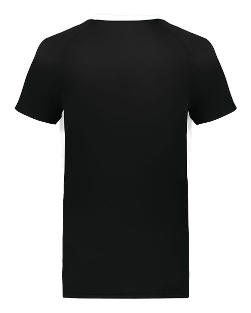 Unisex Octane Soccer Jersey - Black/ White