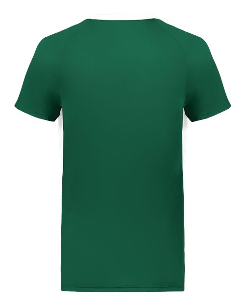 Unisex Octane Soccer Jersey - Dark Green/ White